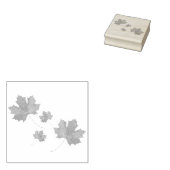 Ahorn-Blätter Gummi-Briefmarke Gummistempel (Stempel)