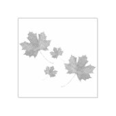 Ahorn-Blätter Gummi-Briefmarke Gummistempel (Prägung)