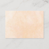 Ahorn-Blätter Hochzeitsempfang Begleitkarte (Rückseite)