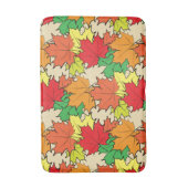 Ahorn-Blätter I Badematte (Vorderseite Vertikal)