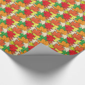 Ahorn-Blätter I Geschenkpapier (Ecke)