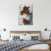 Ahorn-Blätter Leinwanddruck (Insitu (Schlafzimmer))