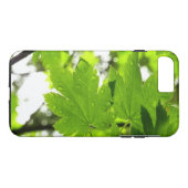 Ahorn-Blätter mit Regentropfen Case-Mate iPhone Hülle (Rückseite (Horizontal))