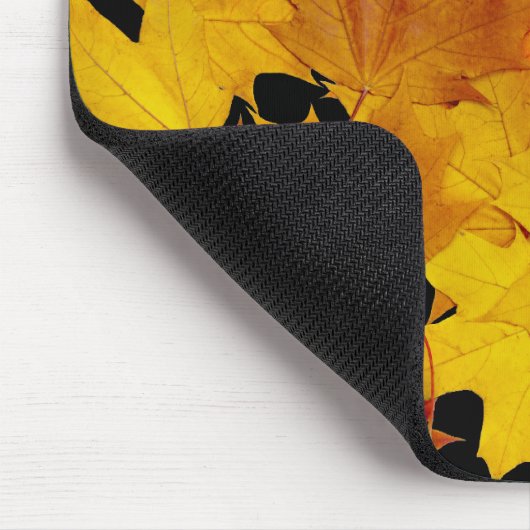 Ahorn-Blätter Mousepad (Ecke)