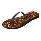 Ahorn-Blätter Muster-45947 Badesandalen (Schrägansicht)