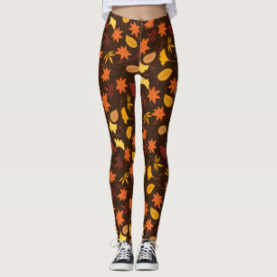 Ahorn-Blätter Muster-45947 Leggings