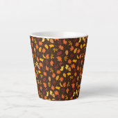 Ahorn-Blätter Muster-45947 Milchtasse (Vorderseite)