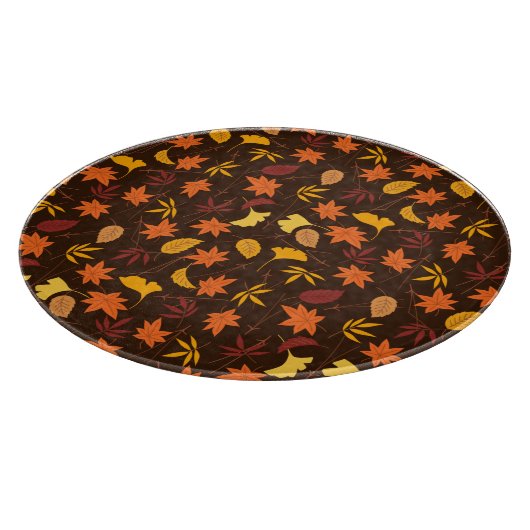 Ahorn-Blätter Muster-45947 Schneidebrett (Ecke)