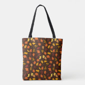 Ahorn-Blätter Muster-45947 Tasche (Rückseite)