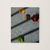 Ahorn-Blätter Puzzle (Vertikal)