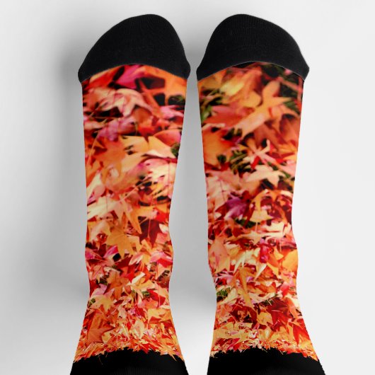 Ahorn-Blätter Socken (Oben)