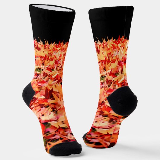 Ahorn-Blätter Socken (Gewinkelt)