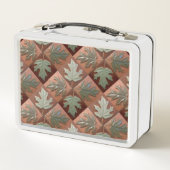 Ahorn-Blätter Tile Print Lunch Box (Rückseite)