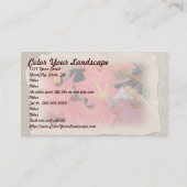 Ahorn-Blätter Visitenkarte (Vorderseite)