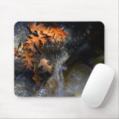 Ahorn-Blätter, Wasserfall Mousepad (Mit Mouse)