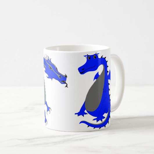 Ahorn-Dale-Schuldrache-Tasse Kaffeetasse (VorderseiteRechts)