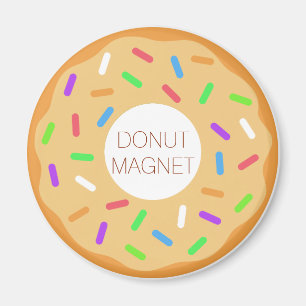 Ahorn-Donut-Magnet mit Sprinklen Magnet