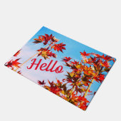 Ahorn Fußmatte (Schrägansicht)