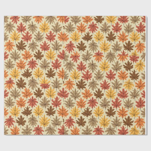 Ahorn Geschenkpapier (Flach)