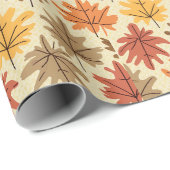 Ahorn Geschenkpapier (Rolleneckpunkt)