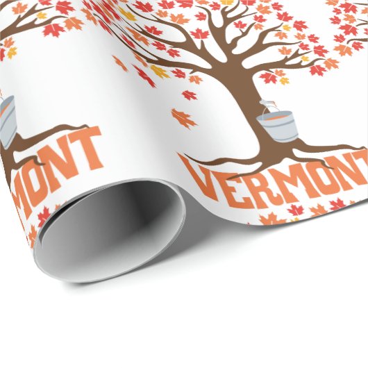 Ahorn Geschenkpapier (Rolleneckpunkt)