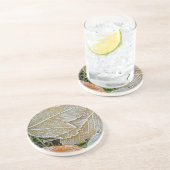 Ahorn Sandstone Untersetzer, gefroren Sandstein Untersetzer (Seite)