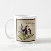 Ahorn-Straßen-Dachshund-Tasse Kaffeetasse (Links)