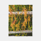 Ahorn und Weiße Birne | Weiße Berge, NH Fleecedecke (Vorderseite)