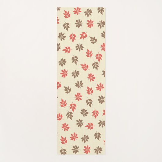 Ahornash-Blätter Yogamatte (Vorderseite)