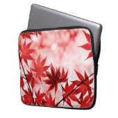 Ahornbaum-Blätter Design-2997 Laptopschutzhülle (Vorderseite Links)