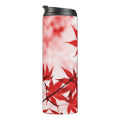 Ahornbaum-Blätter Design-2997 Thermosbecher (Nach rechts gedreht)