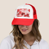 Ahornbaum-Blätter Design-2997 Truckerkappe (Beispiel)