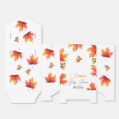 Ahornbaum-Blätter und Acorns Kinderdusche Geschenkschachtel (Ungefaltet)