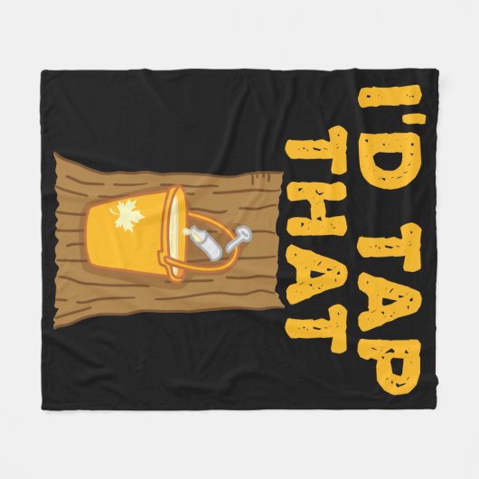 Ahornbaum, den ich Gestochen hatte, Zucker Fleecedecke (Vorderseite (Horizontal))