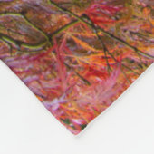 Ahornbaum in Herbstfarbe Fleecedecke (Ecke)
