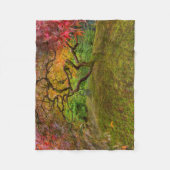 Ahornbaum in Herbstfarbe Fleecedecke (Vorderseite)