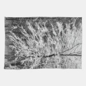 Ahornbaum mit Schnee Küchentuch (Horizontal)