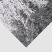 Ahornbaum mit Schnee Seidenpapier (Detail)