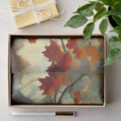 Ahornbäume im Herbstmalerei Seidenpapier (Geschenk)