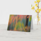 Ahornbäume | Silver Falls Staat Park Karte (Gelbe Blume)