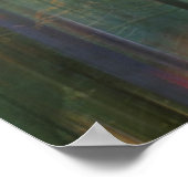 Ahornbäume | Silver Falls Staat Park Poster (Ecke)