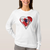 Ahornblatt-Amerikaner T-Shirt (Vorderseite)