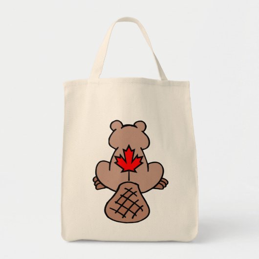 Ahornblatt-Biber-Tasche Tragetasche (Vorne)
