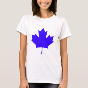 Ahornblatt BlueTransp die MUSEUM Zazzle Geschenke T-Shirt