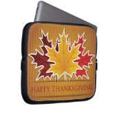 Ahornblatt Erntedank Laptopschutzhülle (Vorne Rechts)