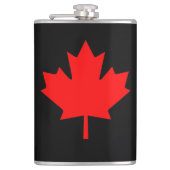 Ahornblatt Flachmann (Vorderseite)