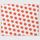 Ahornblatt Geschenkpapier (Flach)