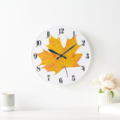 Ahornblatt Große Wanduhr (Zuhause)