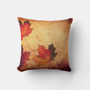 Ahornblatt Herbst Kissen