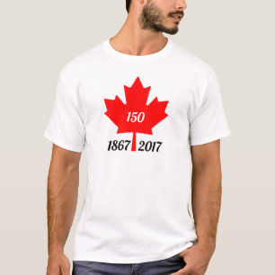 Ahornblatt Kanadas 150 im Jahre 2017 T-Shirt